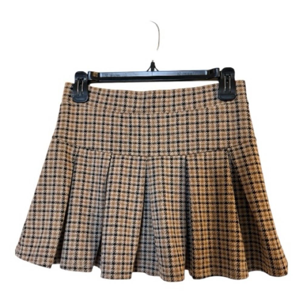 American Eagle Houndstooth Plaid Mini Skirt/Skort XS